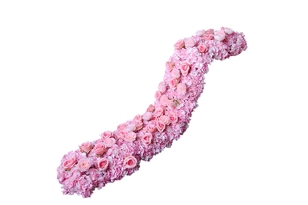 200x45cm Pink Flower Arrangement